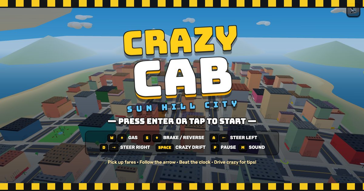 Screenshot of the Crazy Taxi demo