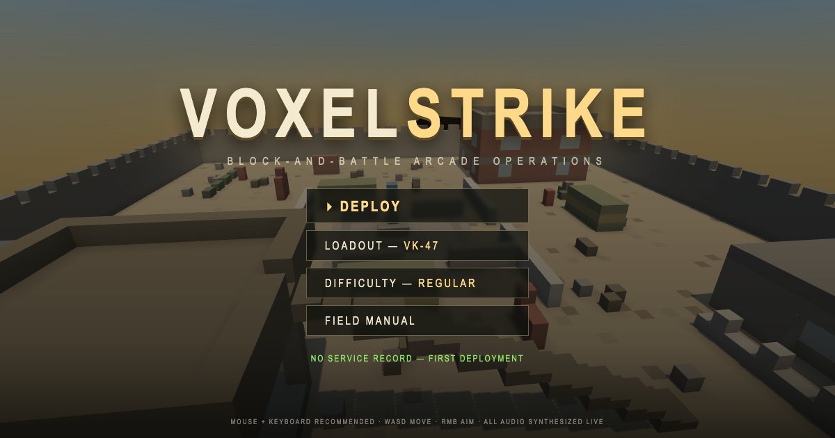 Screenshot of the First Person Shooter demo